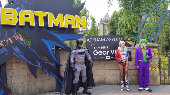 Samsung Gear VR en el Parque Warner Entra en Arkham Asylum con la realidad virtual de Samsung en el Parque Warner