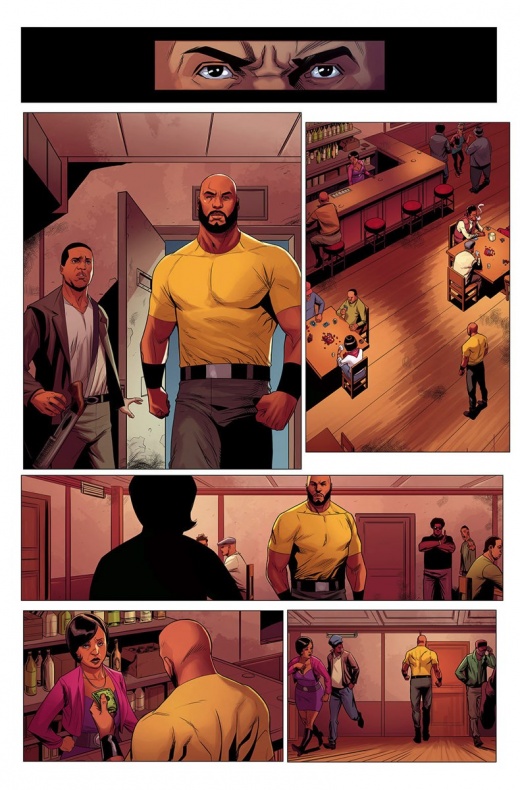 Primer vistazo a 'Luke Cage' #1 8 Luke Cage, Marvel