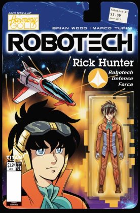 Primer vistazo a las portadas de 'Robotech' #1