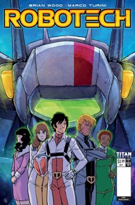 Primer vistazo a las portadas de 'Robotech' #1