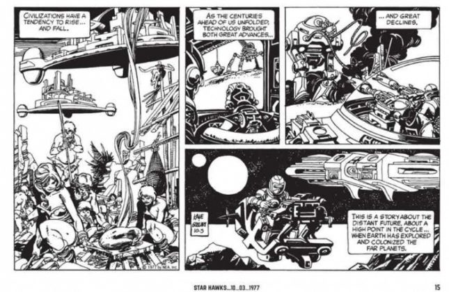 Primer vistazo a 'Star Hawks' Vol.1 de IDW