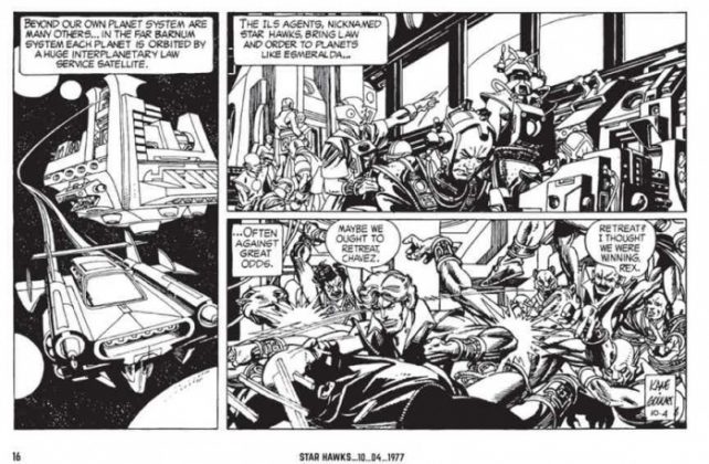 Primer vistazo a 'Star Hawks' Vol.1 de IDW
