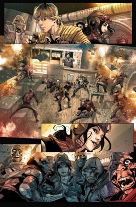 Primer vistazo a 'Star Wars: The Screaming Citadel' #1