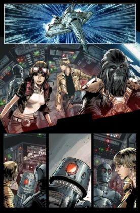 Primer vistazo a 'Star Wars: The Screaming Citadel' #1