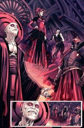 Primer vistazo a 'Star Wars: The Screaming Citadel' #1