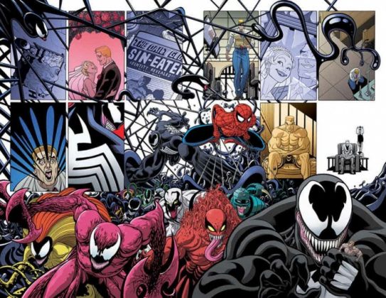 David Michelinie, Eddie Brock, Gerardo Sandoval, Marvel, Robbie Thompson, Ron Lim, Veneno, Venom