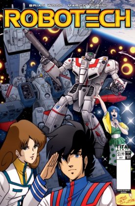 Primer vistazo a las portadas de 'Robotech' #1