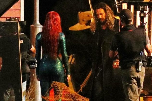 Primeras imágenes de Jason Momoa y Amber Heard en el rodaje de 'Aquaman'