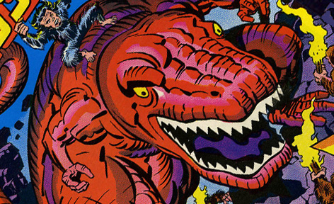 Dinosaurio Diabólico Jack Kirby