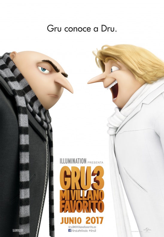 Lanzado el tercer tráiler de 'Gru 3: Mi villano favorito' 4 'Gru 3: Mi villano favorito' póster oficial