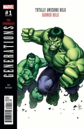 Axel Alonso, Brian Michael Bendis, Capitán América, Capitana Marvel, Generations, Greg Pak, Hulk, Iron Man, Jason Aaron, Lobezno, Marvel, Nick Spencer, Phoenix, Spider-man, Thor