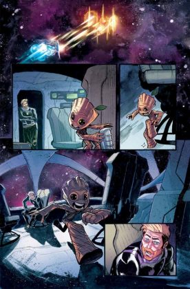 Primer vistazo a 'I AM GROOT' #1
