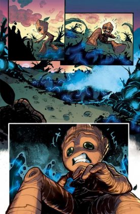 Primer vistazo a 'I AM GROOT' #1