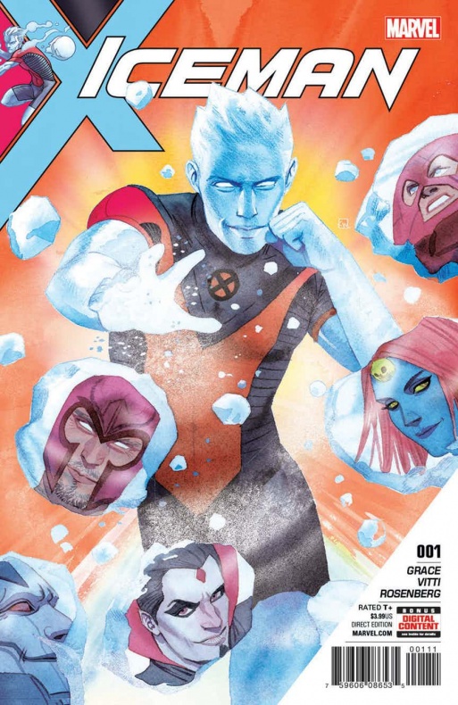 Primer vistazo a 'Iceman' #1 9 Alessandro Vitti, Bobby Drake, Iceman, Marvel, Sina Grace