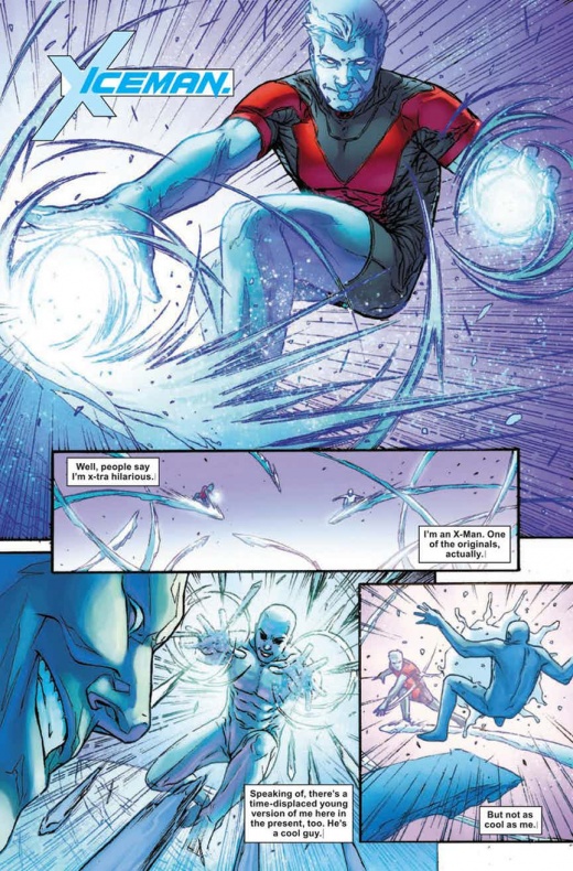 Primer vistazo a 'Iceman' #1 2 Alessandro Vitti, Bobby Drake, Iceman, Marvel, Sina Grace
