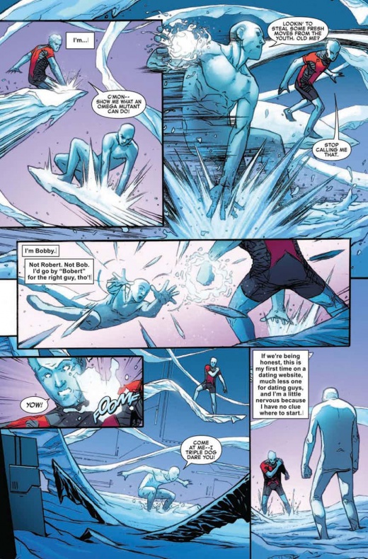 Primer vistazo a 'Iceman' #1 3 Alessandro Vitti, Bobby Drake, Iceman, Marvel, Sina Grace
