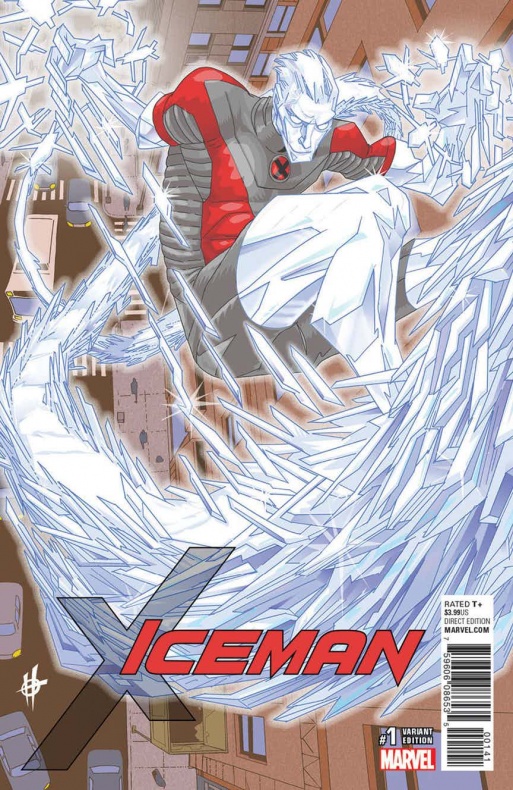 Primer vistazo a 'Iceman' #1 7 Alessandro Vitti, Bobby Drake, Iceman, Marvel, Sina Grace