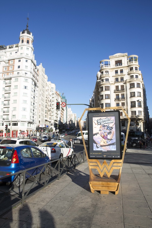 Madrid se convierte en la ciudad de Wonder Woman 14 Madrid se convierte en la ciudad de Wonder Woman