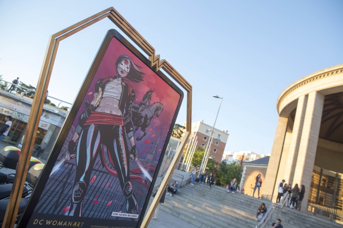 Madrid se convierte en la ciudad de Wonder Woman 12 Madrid se convierte en la ciudad de Wonder Woman