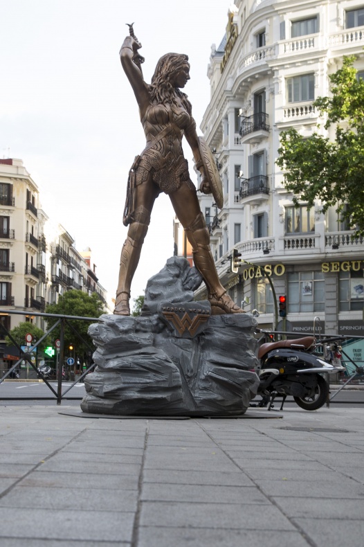 Madrid se convierte en la ciudad de Wonder Woman 2 Madrid se convierte en la ciudad de Wonder Woman