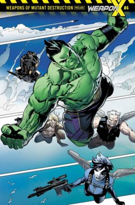 Alpha, Greg Pak, Mahmud Asrar, Marvel, The Totally Awesome Hulk, Weapon X, Weapons of mutant destruction