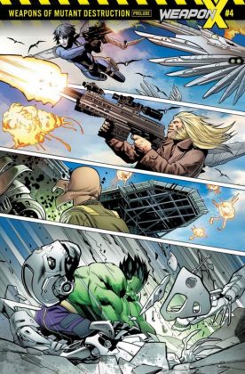 Alpha, Greg Pak, Mahmud Asrar, Marvel, The Totally Awesome Hulk, Weapon X, Weapons of mutant destruction