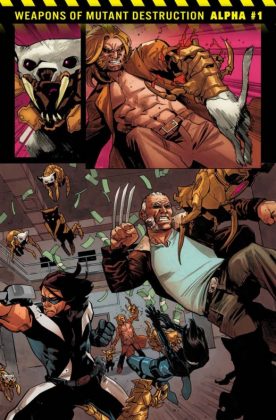 Alpha, Greg Pak, Mahmud Asrar, Marvel, The Totally Awesome Hulk, Weapon X, Weapons of mutant destruction