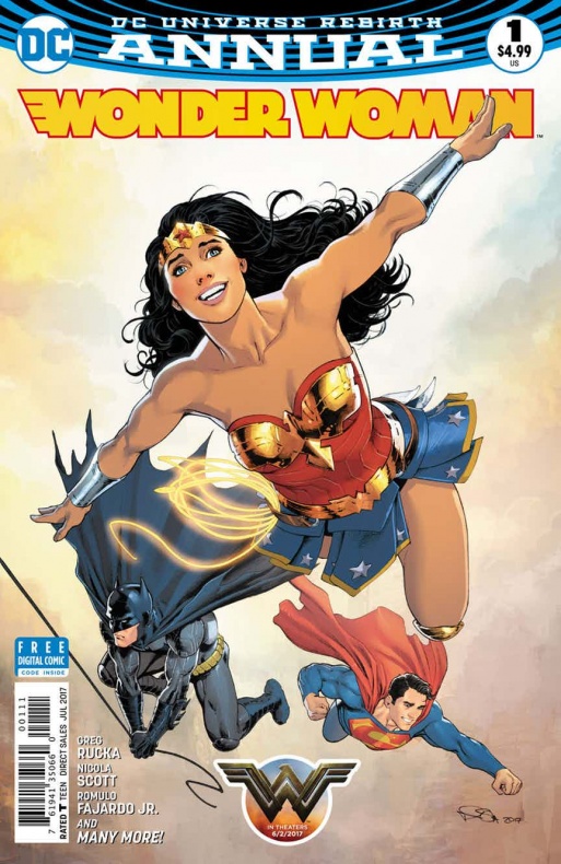 Avance del número anual de 'Wonder Woman'