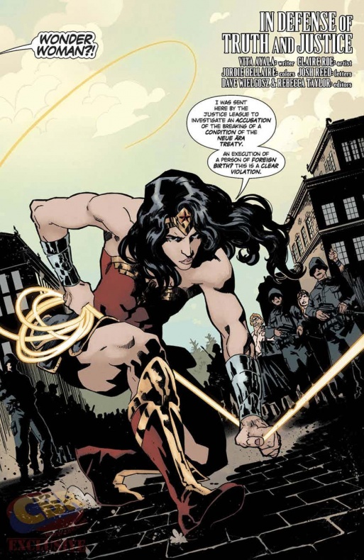 Avance del número anual de 'Wonder Woman'