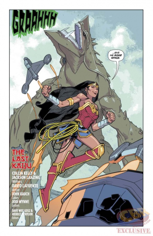 Avance del número anual de 'Wonder Woman'