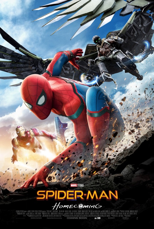 Pósters oficiales de 'Spiderman: Homecoming'