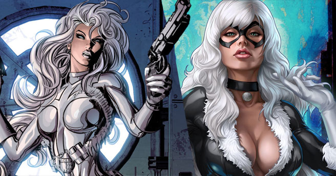 silver sable - gata negra Silver Sable - Gata Negra
