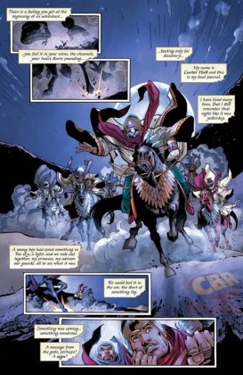 Primer vistazo a 'Dark Days: The Forge' #1