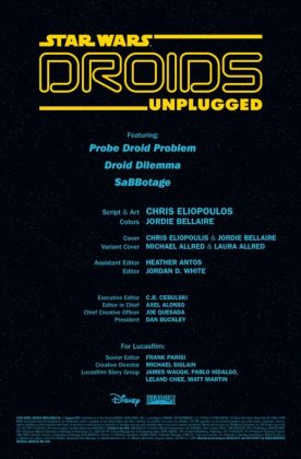 Se publica un adelanto de 'Star Wars: Droids Unplugged' #1
