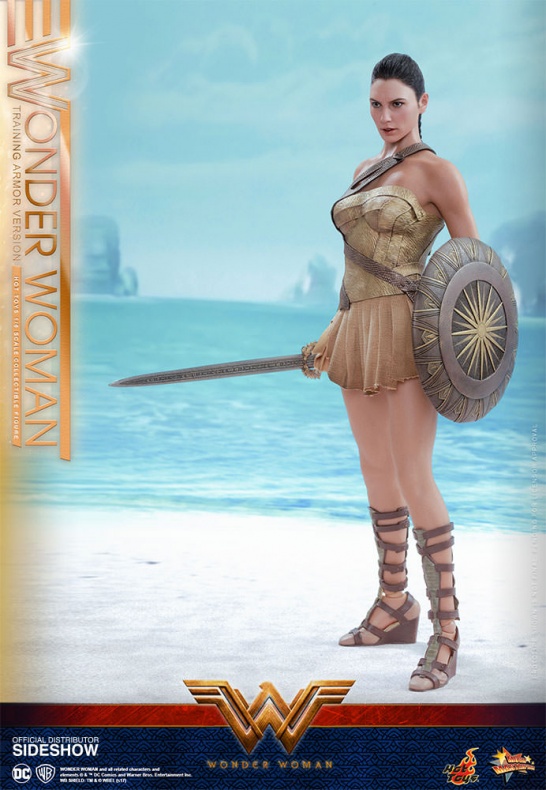 Wonder Woman lista para el combate con esta nueva figura de la compañía 'Hot Toys'