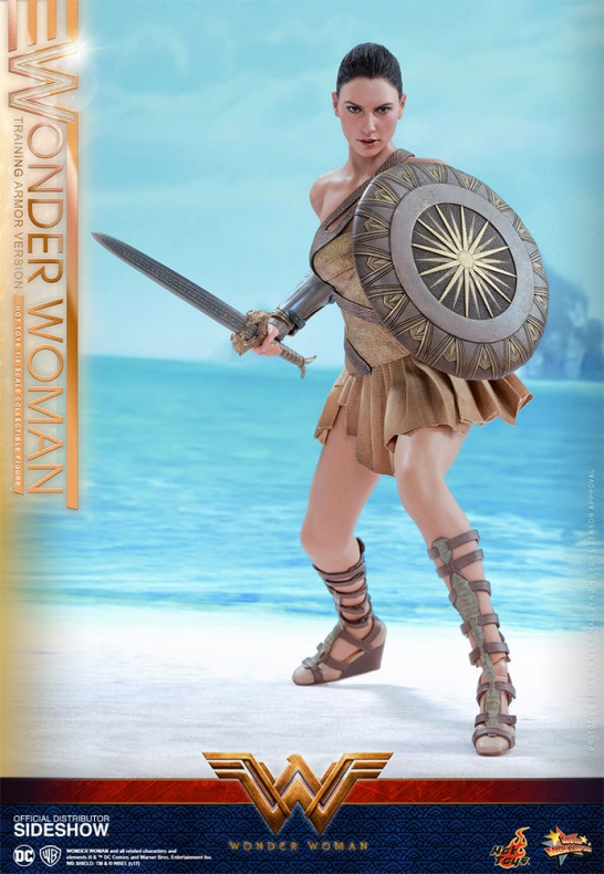 Wonder Woman lista para el combate con esta nueva figura de la compañía 'Hot Toys'
