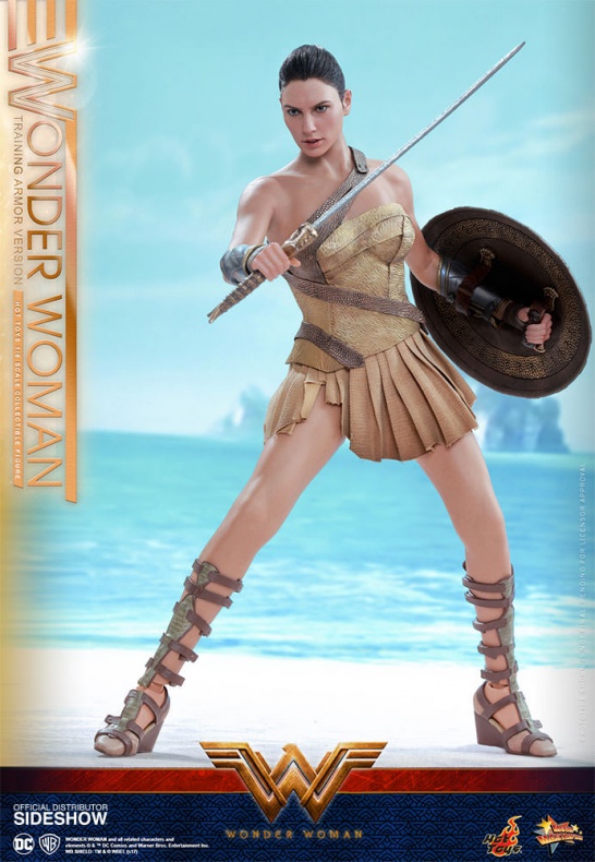 Wonder Woman lista para el combate con esta nueva figura de la compañía 'Hot Toys'