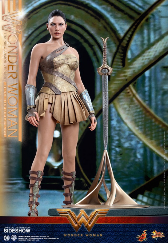 Wonder Woman lista para el combate con esta nueva figura de la compañía 'Hot Toys'