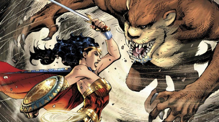 Wonder Woman vs Diablo de Tasmania