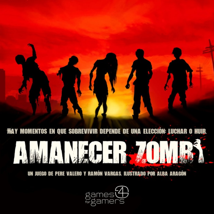 'Amanecer Zombi' es el nuevo juego de mesa de Games 4 Gamers 'Amanecer Zombi' es el nuevo juego de mesa de Games 4 Gamers