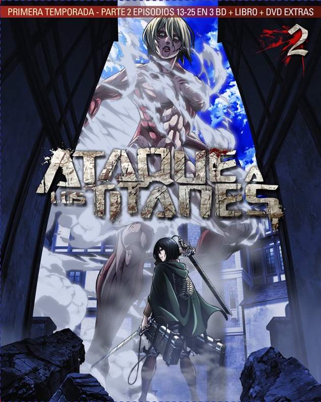 Ataque a los Titanes Temporada Final. Parte 2 DVD [DVD]