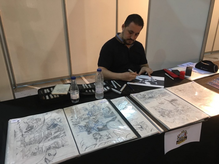 Crónica de la IV Metrópoli Comic Con de Gijón 7 David Baldeón