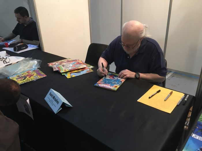 Crónica de la IV Metrópoli Comic Con de Gijón 8 David Michelinie