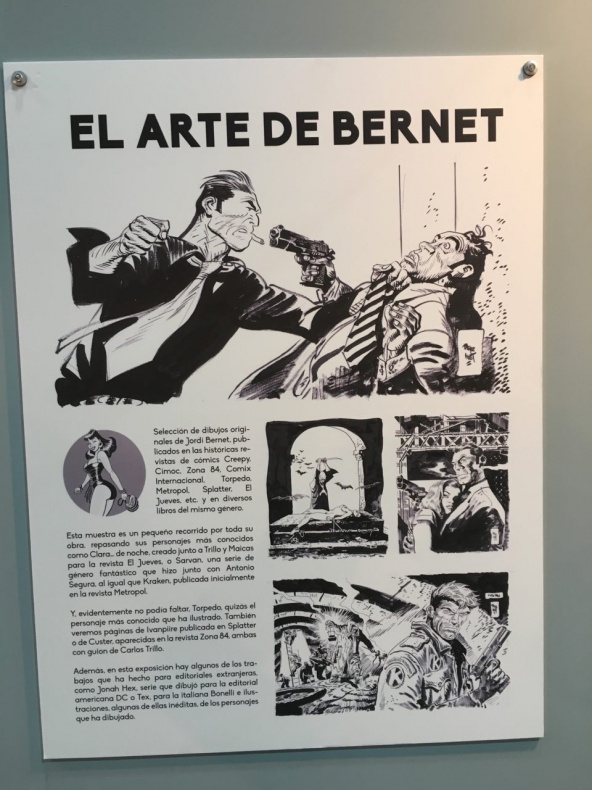 Crónica de la IV Metrópoli Comic Con de Gijón 17 El arte de Bernet