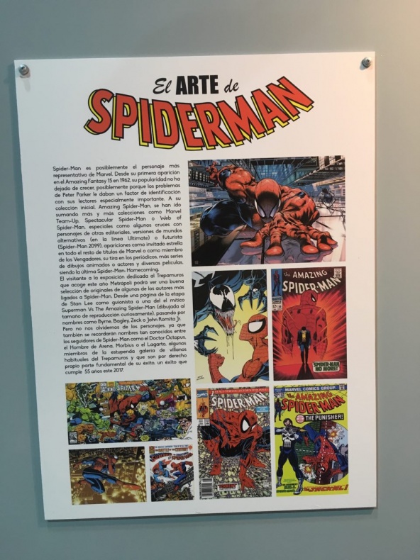 Crónica de la IV Metrópoli Comic Con de Gijón 13 El arte de Spiderman