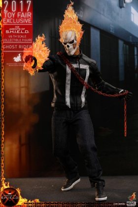 Hot Toys revela una figura de Ghost Rider de la serie 'Agentes de SHIELD'