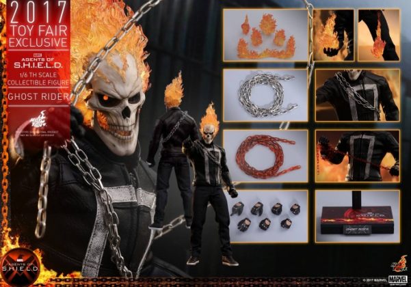 Hot Toys revela una figura de Ghost Rider de la serie 'Agentes de SHIELD'