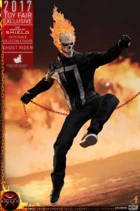 Hot Toys revela una figura de Ghost Rider de la serie 'Agentes de SHIELD'