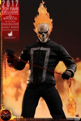 Hot Toys revela una figura de Ghost Rider de la serie 'Agentes de SHIELD'