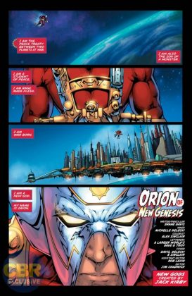 Publicada la preview de 'Jack Kirby 100: The new gods special' #1